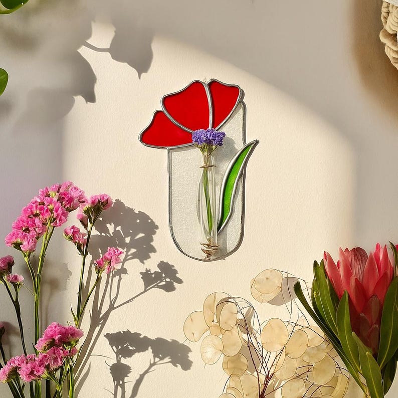 Trockenblumen, Schnittblumen, Hydrokultur – drei wunderbare Welten für eine einzige Wandvase