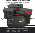 Batterieladegerät 12V 25A PRO25S für Blei-Säure und LiFePO4 Batterien mit Rekonditionierung