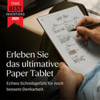 11,8 Zoll E-Ink Papier-Tablet mit Farbdisplay 64 GB und Leselicht inklusive Marker Plus Book Folio