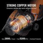 Betonsäge 305 mm 2800 W Nass- und Trockenschnitt 114 mm Schnitttiefe für Beton Stein Ziegel DC305 Wasser