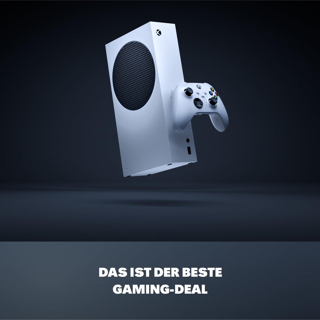 Xbox Series S Spielekonsole 512 GB SSD mit Wireless Controller HDMI-Kabel und Stromkabel
