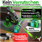 Pedaltrainer PT-HT-01 mit 16 Widerstandsstufen für Arm- und Beintraining mit Befestigungsband