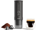 Espressomaschine tragbar Nano OTEM-01-SG-UK Akku USB-C Selbsterhitzung 20 Bar 2-in-1 Kapsel gemahlener Kaffee Space Grey