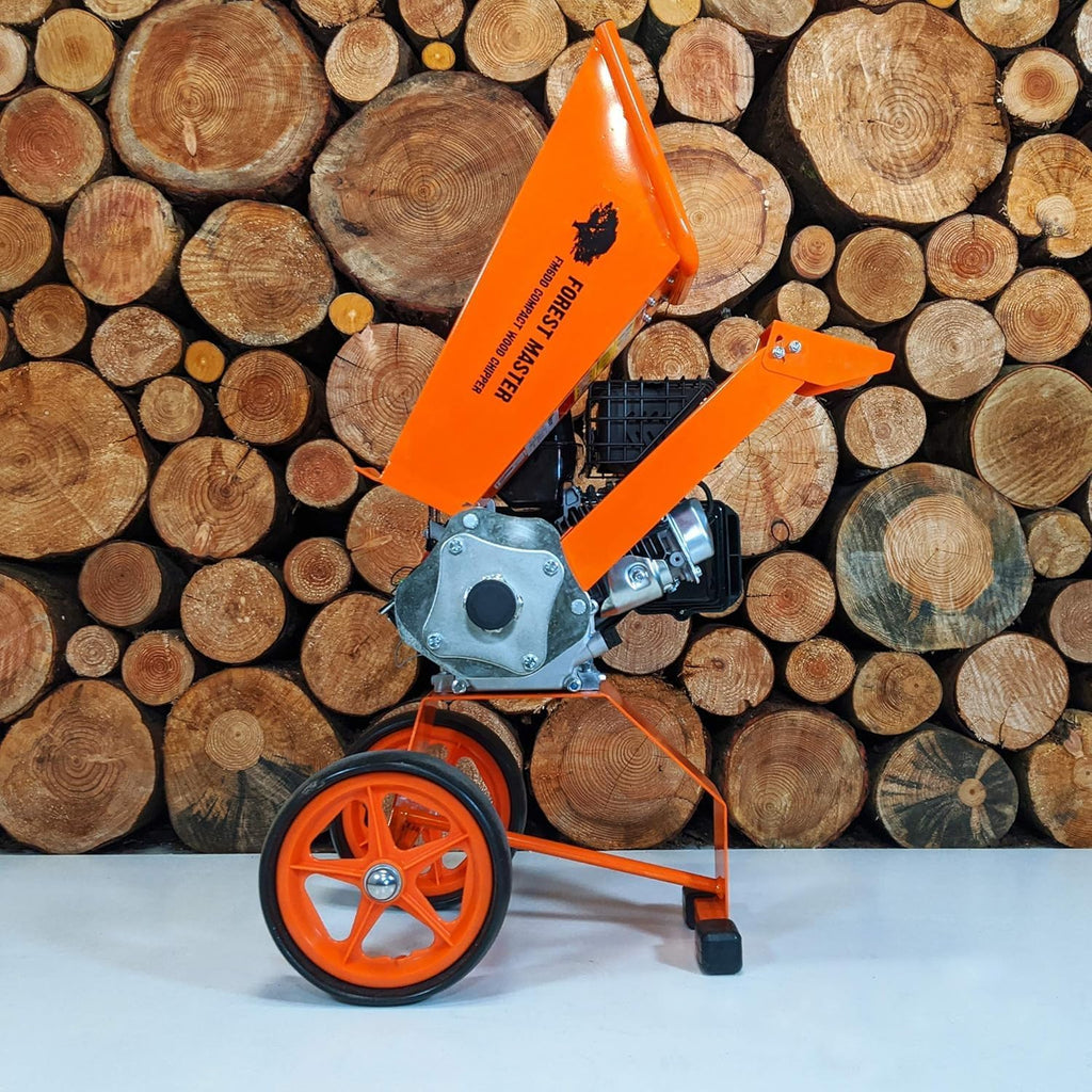 Benzin Gartenhäcksler FM6DD 4-Takt Motor 6 HP für Äste bis 50 mm Direktantrieb mit doppelseitigen Klingen