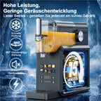 Slushmaschine 2,7 l mit 8 Programmen One-Touch Start Selbstreinigung für Slush Frappé Milchshake und gefrorene Getränke