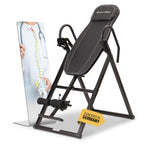 Klappbare Inversionsbank SP-INV-1100-B mit 4 Inversionswinkeln bis 90° und 135 kg Belastbarkeit Schwarz