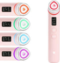 LED Hautpflegegerät Age-R Booster Pro Pink 6-in-1 Gesichtsgerät für Hautpflege Pore Care LED Gerät Kosmetik