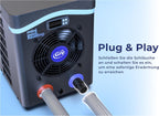 Pool-Wärmepumpe HPM20 20 m³ Poolheizung 230 V R32 Kältemittel 32/38 mm Schlauchanschluss