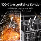 Digitales Fleischthermometer Pro Duo 2 Sonden Kabellos WLAN App Steuerung für Grill Ofen Smoker