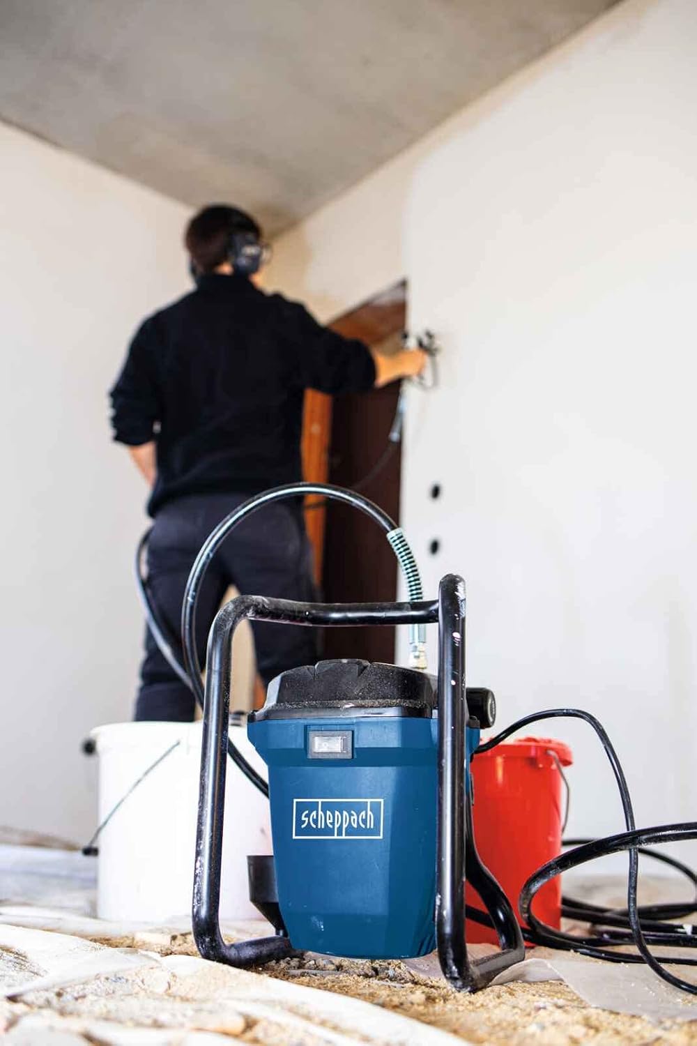 Airless Farbsprühsystem 750 W 207 bar 1,1 L/min 7,6 m Schlauch ACS3000 Malersystem Sprühpistole System