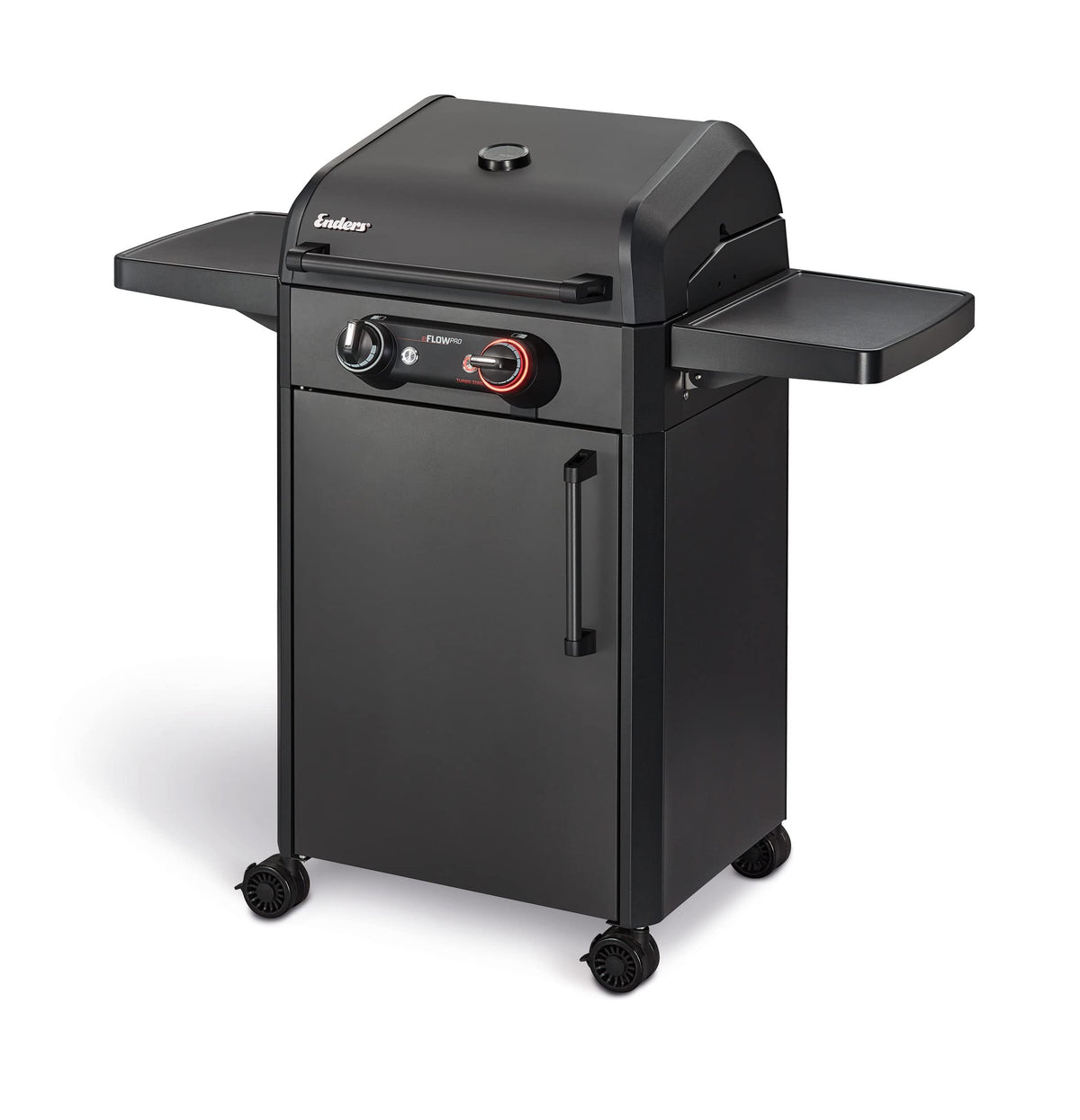 Elektrogrill eFLOW PRO 2 TURBO 3000 W 230 V Turbo-Zone Switch Grid 2000 cm² Grillfläche Grillwagen