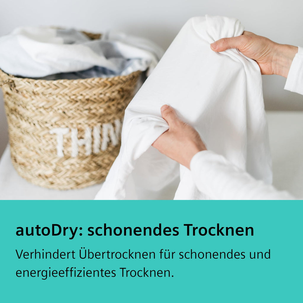 iQ700 Wärmepumpentrockner 9 kg WR47B2C40 selbstreinigend AutoDry Kurzprogramm 40 Min Touch Control