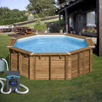 Pool-Wärmepumpe HPM20 20 m³ Poolheizung 230 V R32 Kältemittel 32/38 mm Schlauchanschluss