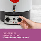 Einkochautomat WAT 15-A 29L 1800W Präzisionsthermostat Zeitschaltuhr Auslaufhahn Emaille