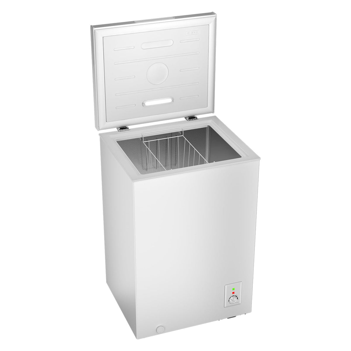 Gefriertruhe FCF98DE 99 Liter freistehend mit Schnellgefrierfunktion LED-Beleuchtung und 4-Sterne-Gefrierfach