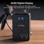 Mini V-Mount Akku VB99 SE 99Wh 6800mAh mit PD 65W USB-C Schnellladung D-TAP Dual DC OLED-Display