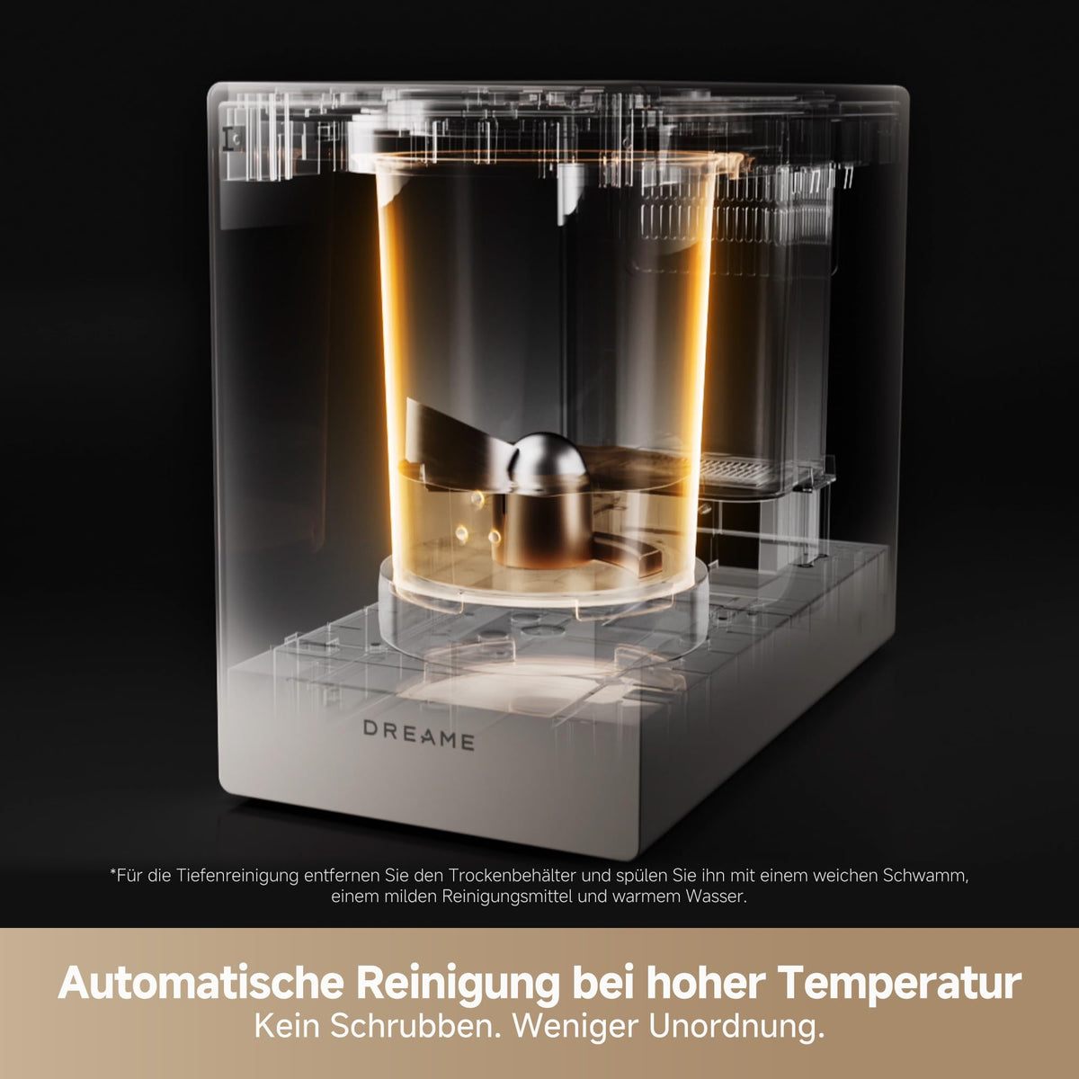 Küchenabfallzerkleinerer SF25 CVF70A 2,5 l Dreifach-Klingensystem Aktivkohlefilter Hochtemperatur-Selbstreinigung 27 dB