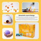 Luftbetriebenes Röhren und Kugel Physik Spielzeug Air Toobz FA454-1 STEM Experiment Set für Kinder ab 3 Jahren