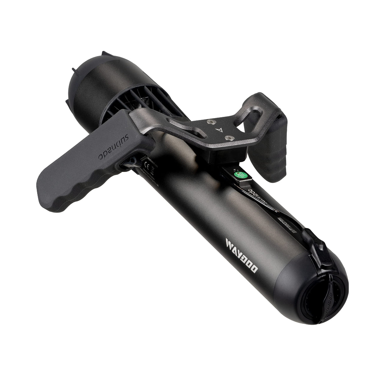 Unterwasser-Scooter mit Daumensteuerung 3 Geschwindigkeiten 56 Min Laufzeit 98 Wh Akku für SUP Tauchen Schnorcheln