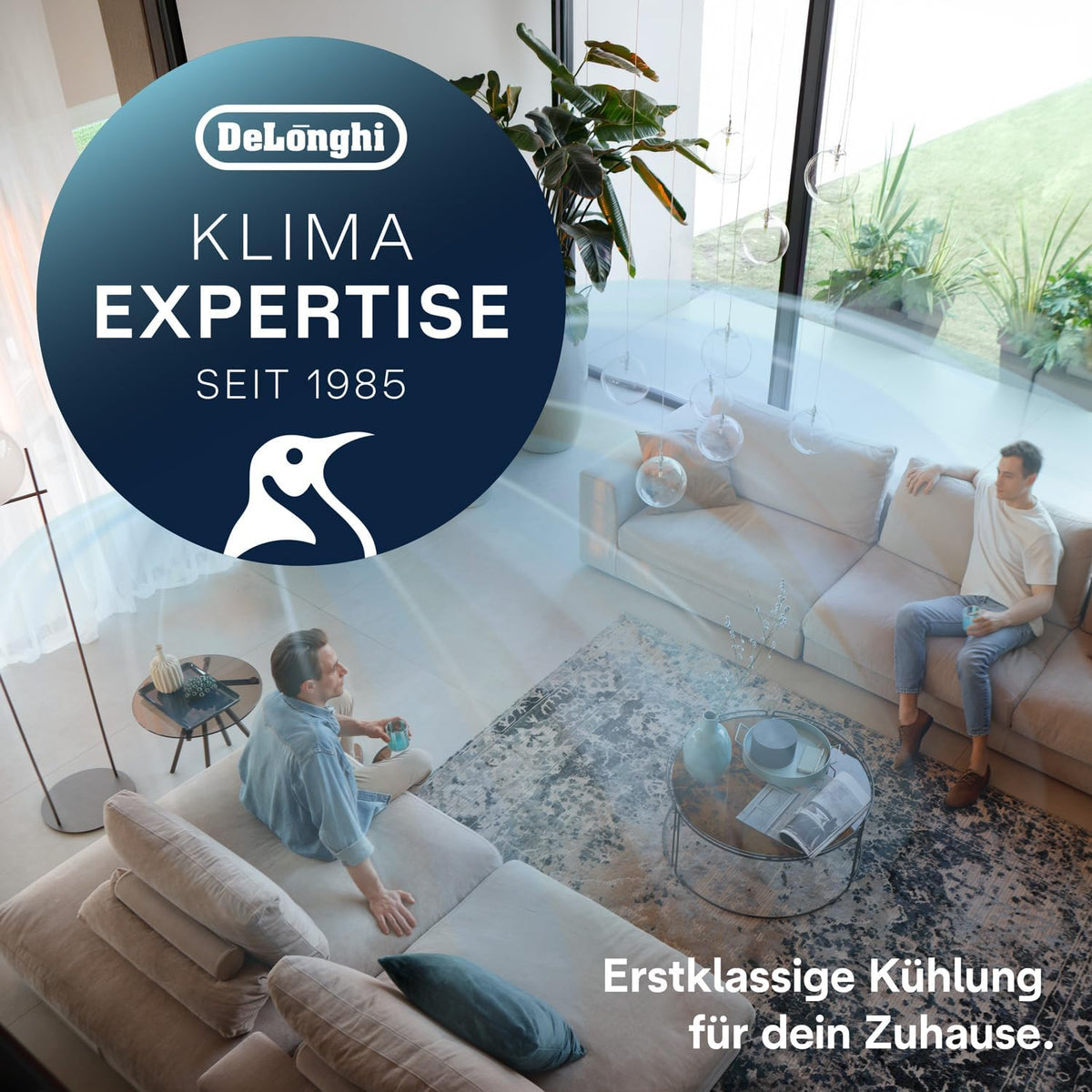 Mobile Klimaanlage PAC EM82 2,4 kW 9400 BTU mit Entfeuchter 24 h Timer 63 dB und Abluftschlauch