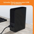 Externe Desktop Festplatte WDBWLG0220HBK-EESN 22 TB 3,5 Zoll USB 3.0 für PC Schwarz