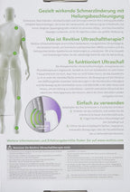 Ultraschalltherapiegerät tragbar mit Ultraschallgel für Körperanwendungen