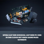 Xbox Series S Spielekonsole 512 GB SSD mit Wireless Controller HDMI-Kabel und Stromkabel