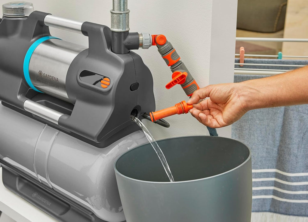 Hauswasserwerk 6300 SilentComfort 6300 l/h 25 l Wasserspeicher Bluetooth-Steuerung integrierter Filter