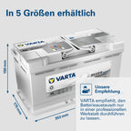 AGM Autobatterie 95 Ah 850 A 12 V 353 x 175 x 190 mm Start-Stopp xEV 6 Zellen SAE-Klemme 595901085