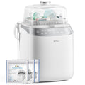 Bottle Washer Pro Automatischer Flaschenreiniger Sterilisator und Trockner für Babyflaschen 5 Modi 72 Stunden Aufbewahrung 90 Reinigungstabletten