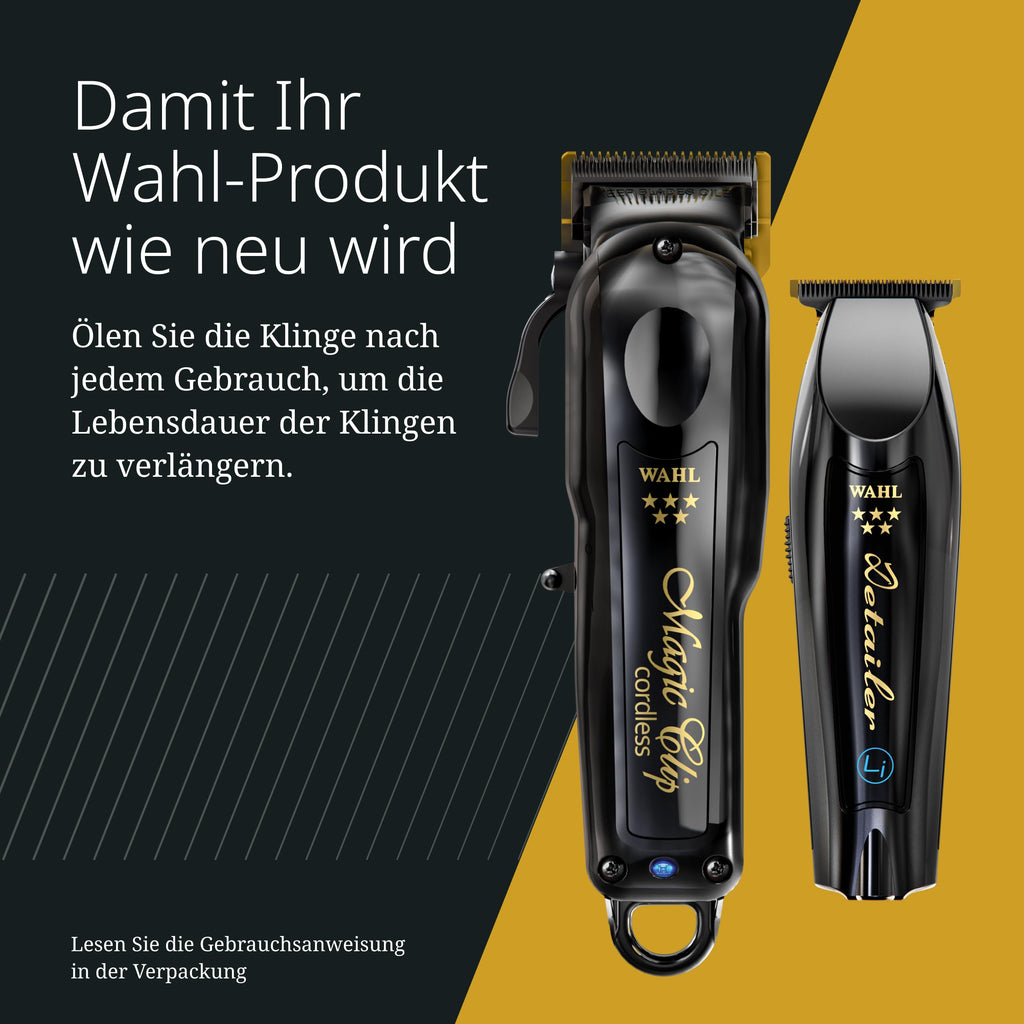 Kabelloses Haarschneider Set Magic Clip Detailer Li Titan DLC Klingen 100 Minuten 6 Aufsätze