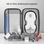 Fensterputzroboter S7+ mit Sprühfunktion 6500 Pa Saugkraft 80 ml Wassertank inklusive 8 Reinigungstücher und Transportkoffer