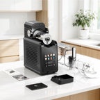 Slushmaschine 2,7 l mit 8 Programmen One-Touch Start Selbstreinigung für Slush Frappé Milchshake und gefrorene Getränke