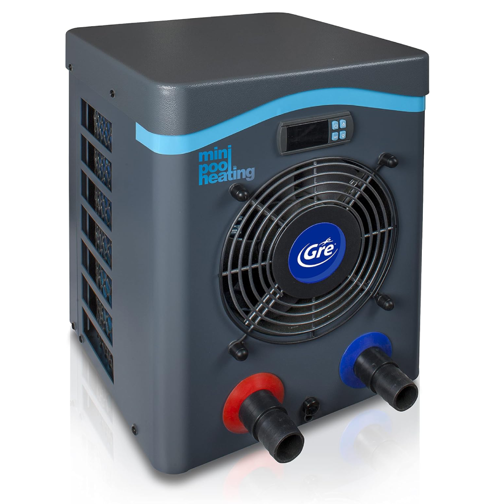 Pool-Wärmepumpe HPM20 20 m³ Poolheizung 230 V R32 Kältemittel 32/38 mm Schlauchanschluss