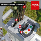 Gartenhäcksler Walzenhäcksler ILH 3000 A 3000W 44mm Aststärke leises Schneidsystem 60L Fangbox
