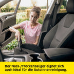 Nass-Trockensauger WD 6 P S V-30/8/35/T 1300 W 30 l Edelstahlbehälter 8 m Kabel 3,5 m Saugschlauch