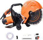 Betonsäge 305 mm 2800 W Nass- und Trockenschnitt 114 mm Schnitttiefe für Beton Stein Ziegel DC305 Wasser