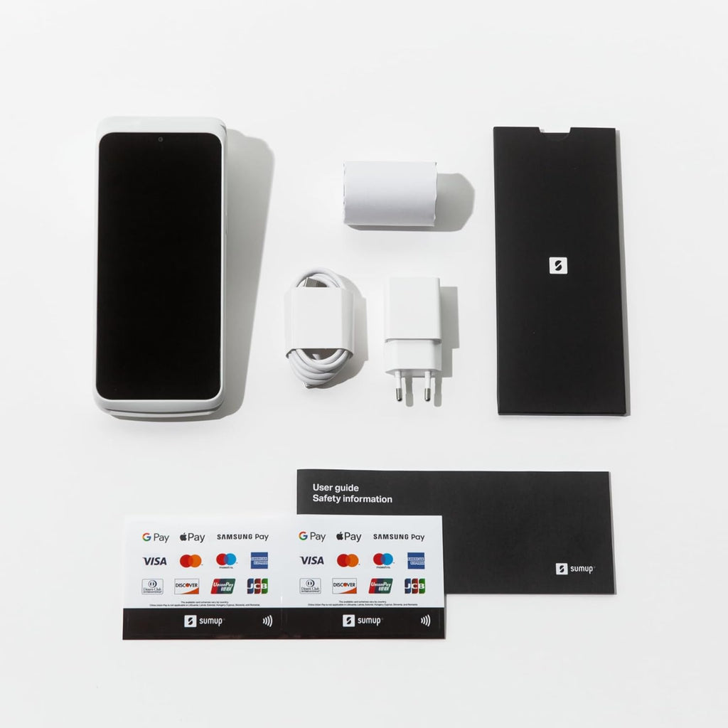 Mobiles Kartenterminal mit Belegdrucker Touchscreen WLAN und SIM-Karte