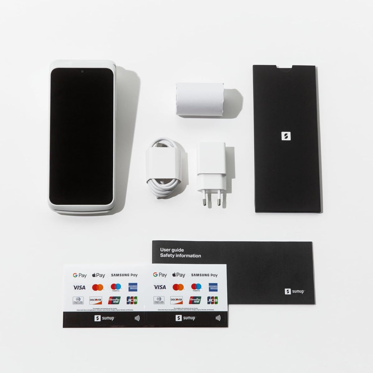 Mobiles Kartenterminal mit Belegdrucker Touchscreen WLAN und SIM-Karte