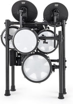 E-Drum Set 8-teilig Nitro Max Kit 10 Zoll Dual-Zone Snare Mesh Pads Bluetooth USB MIDI 440+ Sounds