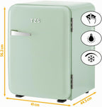 Mini Kühlschrank 40L Retro Design FA-5172-3-GL 40 Liter freistehend kompakt ohne Gefrierfach
