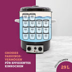 Einkochautomat WAT 15-A 29L 1800W Präzisionsthermostat Zeitschaltuhr Auslaufhahn Emaille