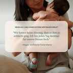 Dream Sock Babyphone mit App Schlaftracking Echtzeit-Benachrichtigungen Bluetooth WLAN 16 Stunden Akkulaufzeit