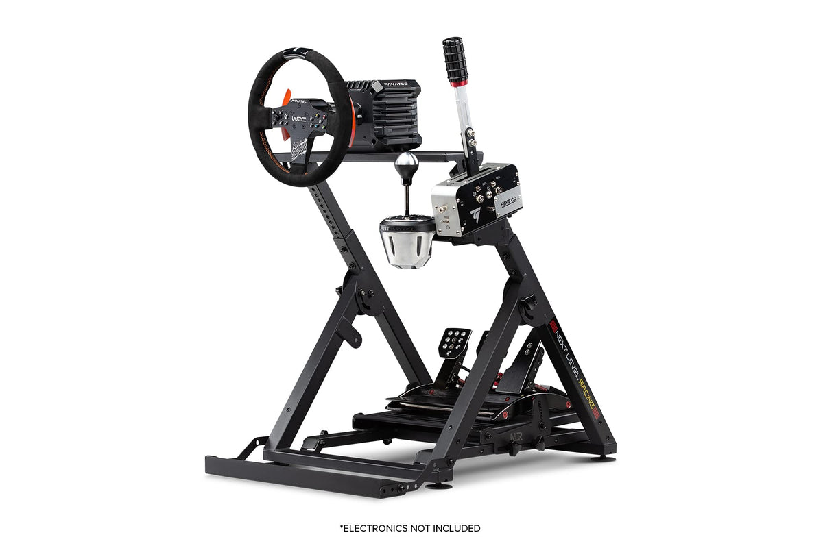 Wheel Stand 2.0 Lenkradständer für Gaming Lenkräder und Pedale klappbar mit montierbarem Gaming-Sitz
