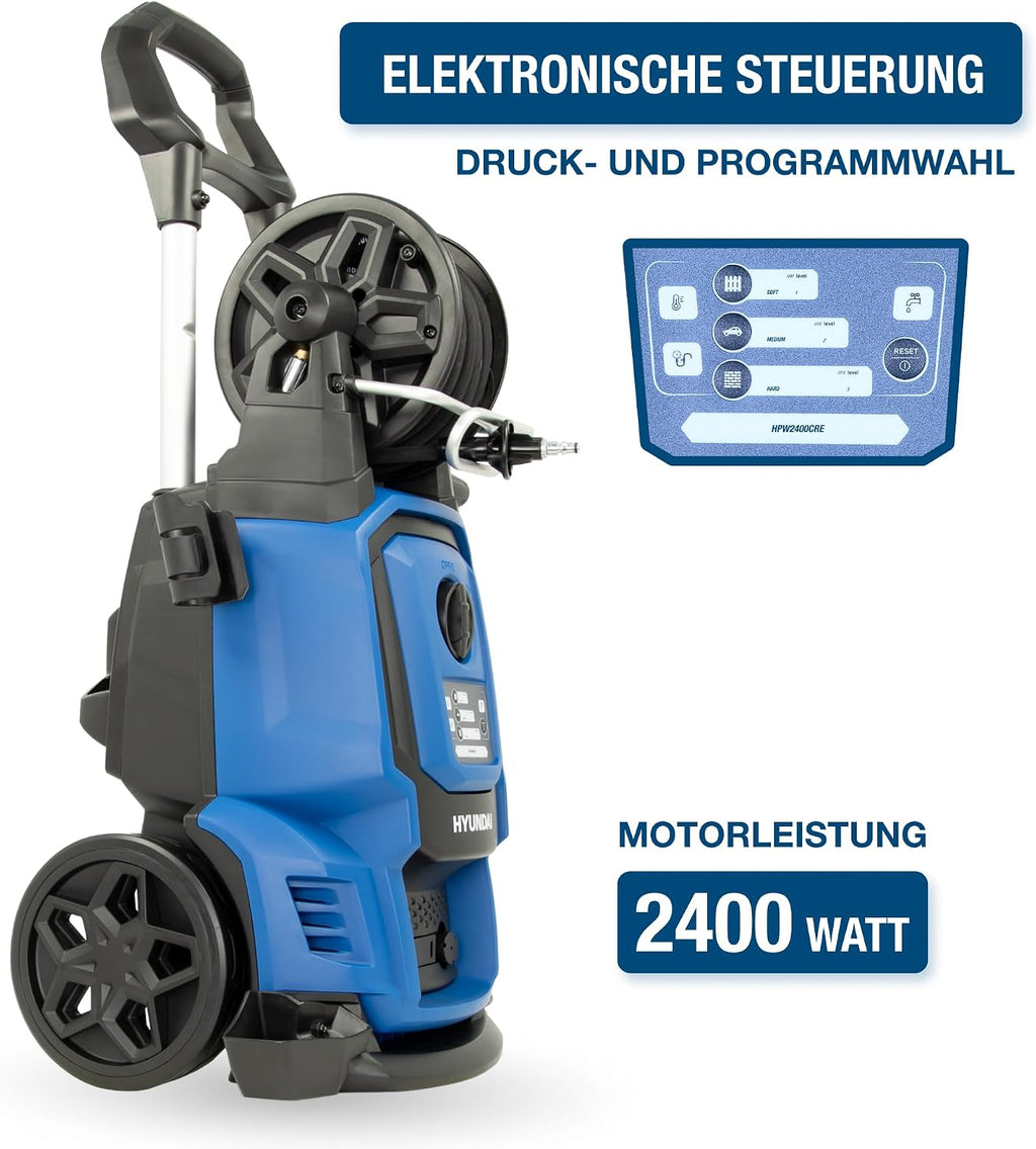 Hochdruckreiniger 195 bar 450 l/h 2400 W HPW2400CRE 10 m Schlauch Turbodüse verstellbare Düse