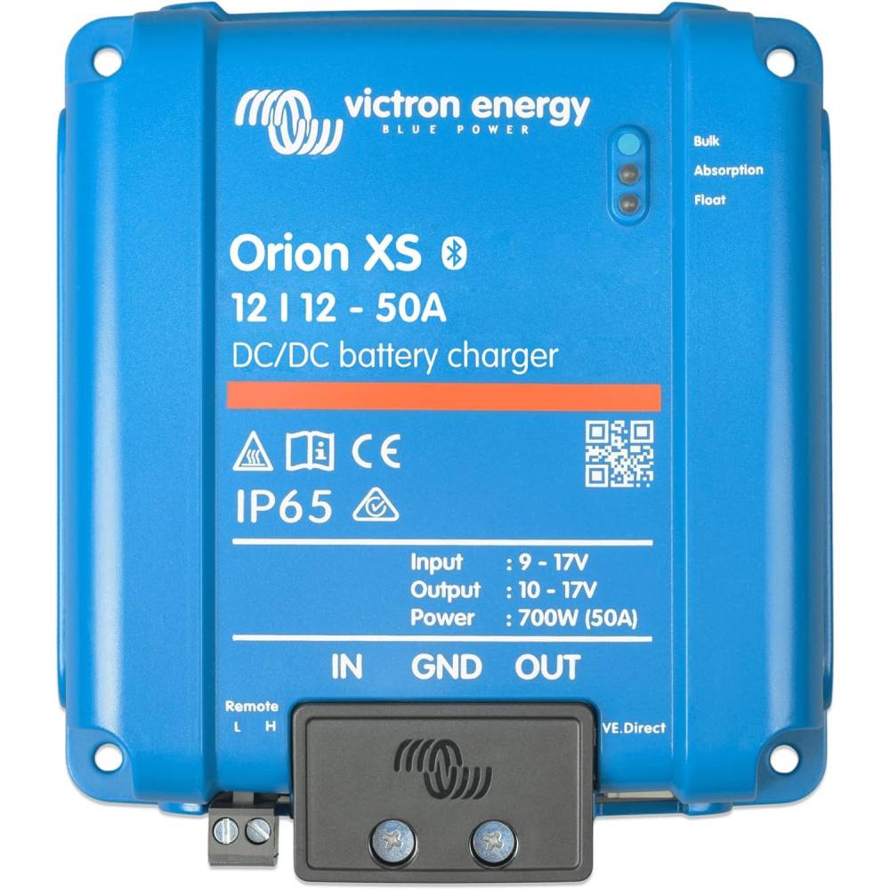 DC-DC Batterieladegerät Orion XS Smart 12/12 50A 700W mit konfigurierbarem Ladestrom und IP65 Schutz