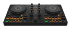 DJ-Controller DDJ-FLX2 2-Kanal USB-C kompatibel mit PC Mac Smartphone und Tablet