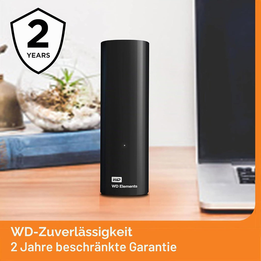 Externe Desktop Festplatte WDBWLG0220HBK-EESN 22 TB 3,5 Zoll USB 3.0 für PC Schwarz