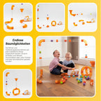 Luftbetriebenes Röhren und Kugel Physik Spielzeug Air Toobz FA454-1 STEM Experiment Set für Kinder ab 3 Jahren
