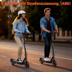 E-Scooter mit Straßenzulassung ABE S3 500 W 35 km Reichweite 20 km/h App-Steuerung 8,5 Zoll Vollgummireifen